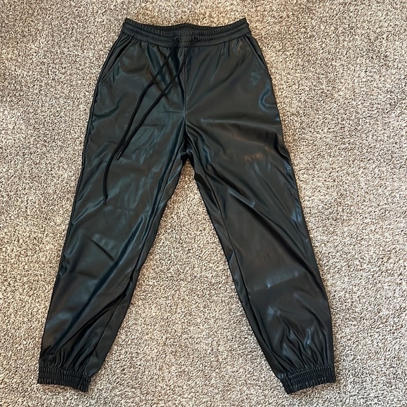 Leather Joggers - Picture 3 of 5